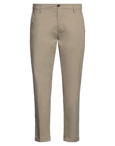 Re-hash Re_hash Man Pants Beige Size 40 Cotton, Polyamide, Elastane In Neutral
