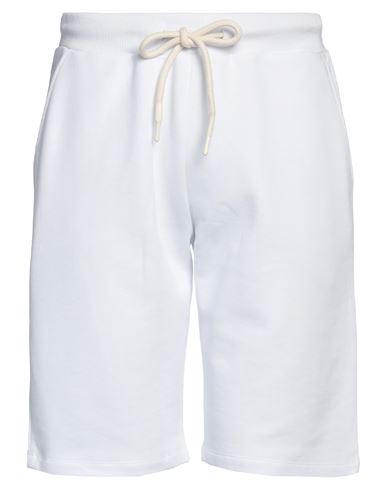 Takeshy Kurosawa Man Shorts & Bermuda Shorts White Size Xl Cotton