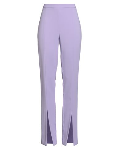 Pinko Woman Pants Mauve Size 8 Polyester, Elastane In Purple