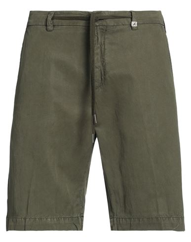 Myths Man Shorts & Bermuda Shorts Military Green Size 32 Lyocell, Linen, Cotton