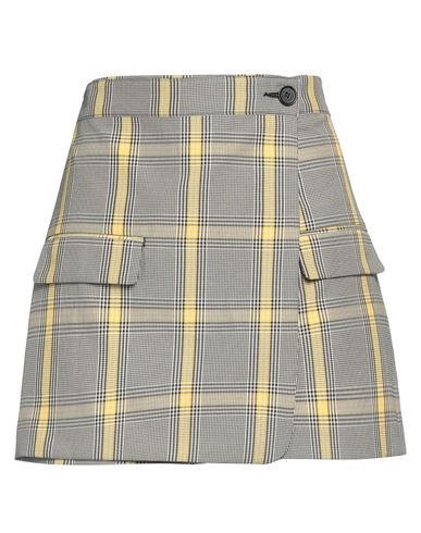 Msgm Woman Shorts & Bermuda Shorts Yellow Size 6 Recycled Polyester, Cotton