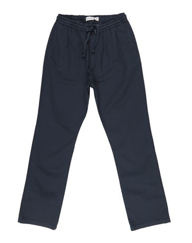 Manuel Ritz Toddler Boy Pants Midnight Blue Size 6 Cotton, Elastane In Blue