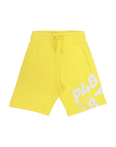 Shop Cesare Paciotti 4us Toddler Boy Shorts & Bermuda Shorts Yellow Size 6 Cotton