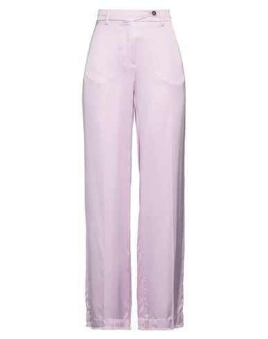 N°21 Woman Pants Lilac Size 4 Viscose In Purple