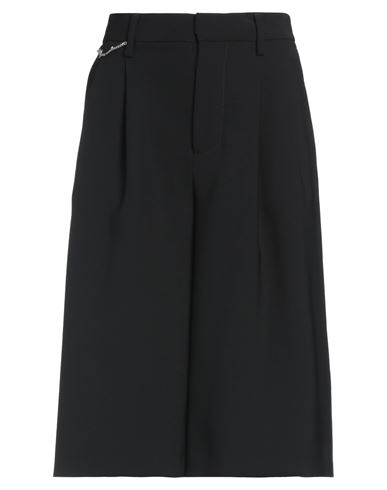 Dsquared2 Woman Cropped Pants Black Size 6 Polyester, Polyurethane