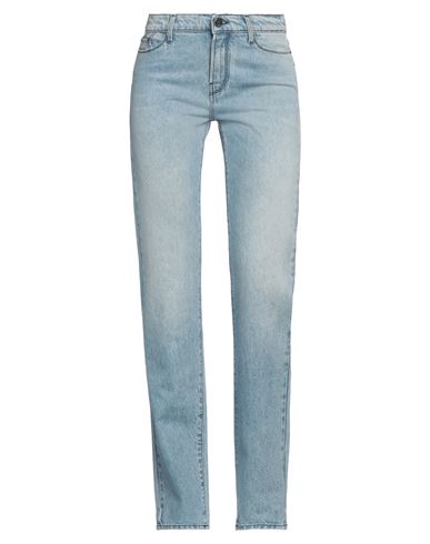 Karl Lagerfeld Woman Jeans Blue Size 29 Cotton, Lyocell
