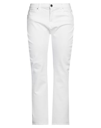 Pinko Woman Pants White Size 31 Cotton, Viscose, Lyocell, Elastomultiester, Elastane