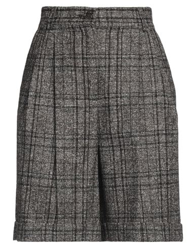 Dolce & Gabbana Woman Shorts & Bermuda Shorts Brown Size 6 Alpaca Wool, Cotton, Polyamide