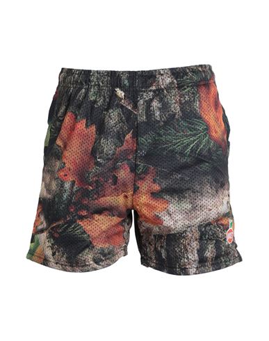 Market Fauxtree Mesh Shorts In Black