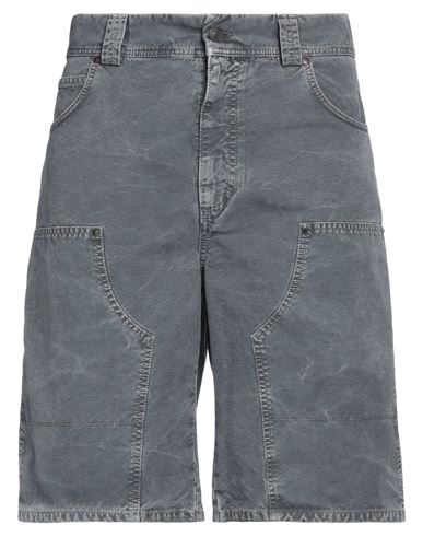 Msgm Man Shorts & Bermuda Shorts Grey Size 32 Cotton