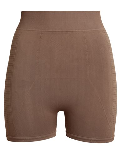 Rick Owens Woman Shorts & Bermuda Shorts Brown Size S Polyamide, Elastane