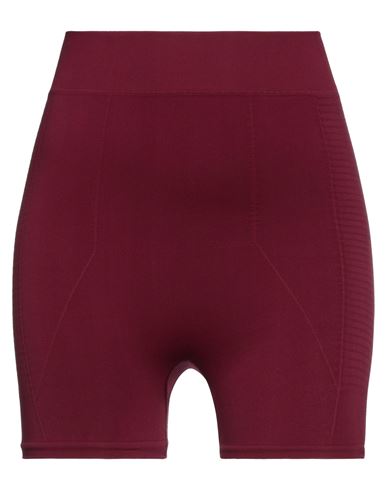 Rick Owens Woman Shorts & Bermuda Shorts Burgundy Size M Polyamide, Elastane In Red