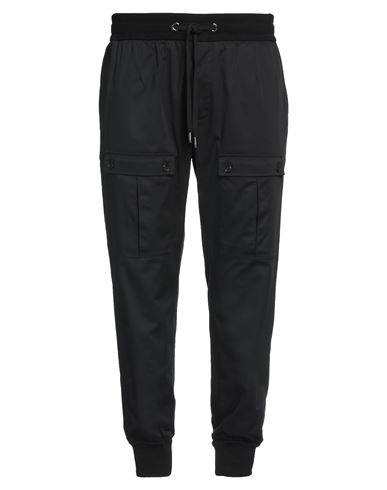 Dolce & Gabbana Man Pants Black Size 42 Cotton, Elastane, Polyamide