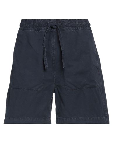 President's Man Shorts & Bermuda Shorts Navy Blue Size L Cotton, Linen