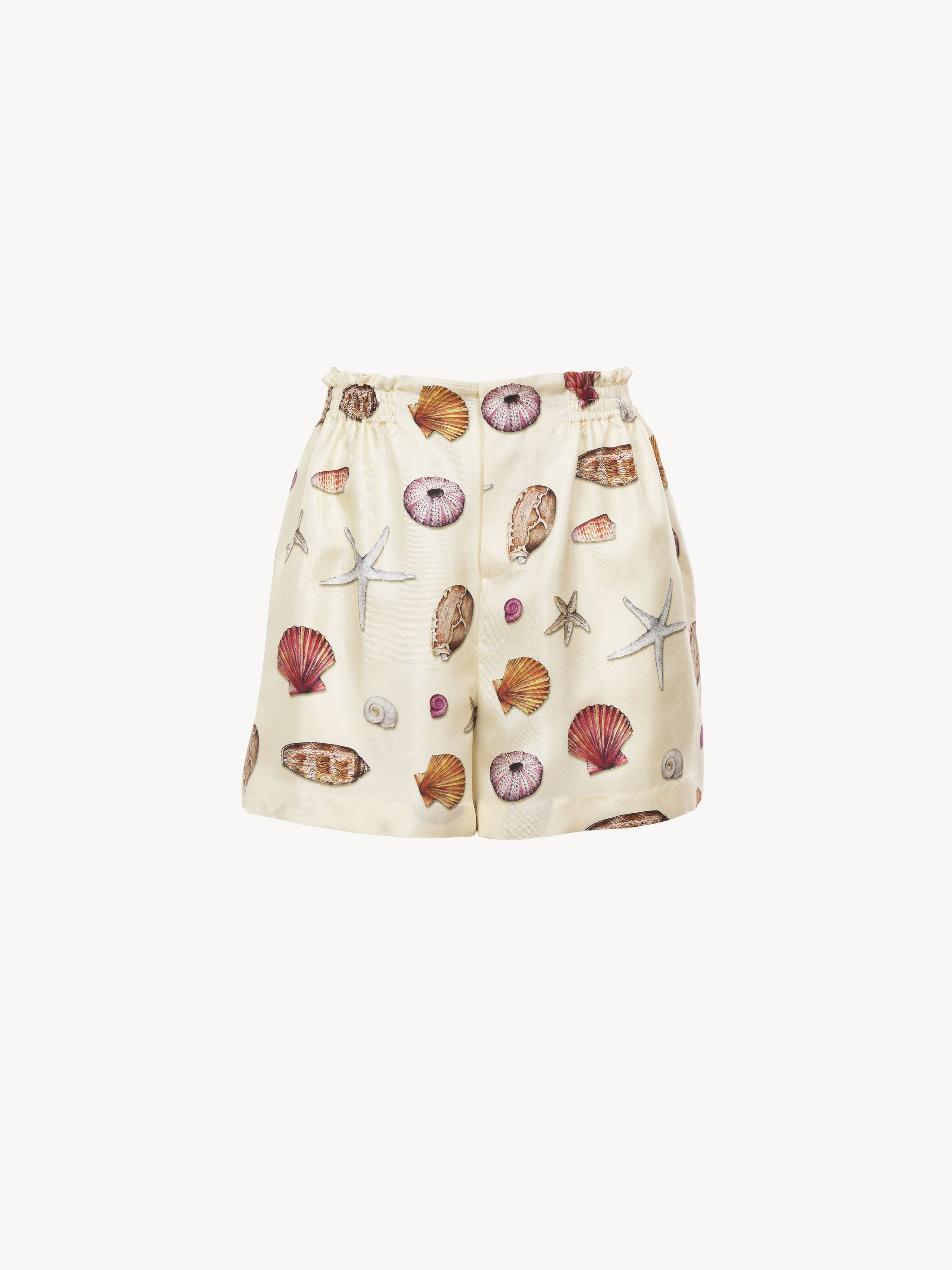 Shop Chloé Boxer Shorts Multicolor Size 6 100% Silk In Multicolore