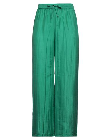 The Rose Ibiza Woman Pants Green Size Xl Silk
