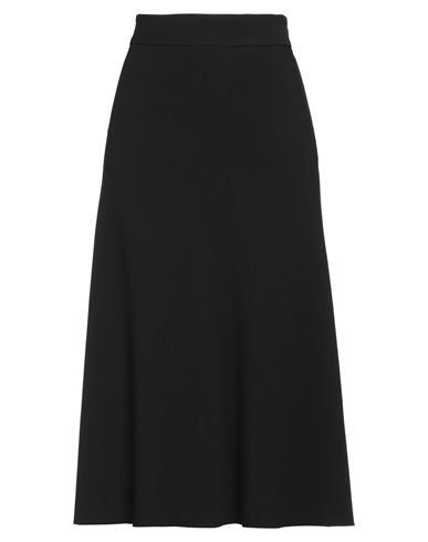 Shop Bcbgmaxazria Woman Midi Skirt Black Size 4 Polyester, Viscose, Elastane