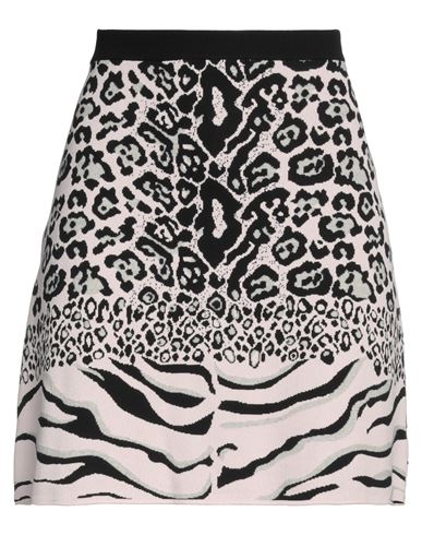 Stella Mccartney Woman Mini Skirt Blush Size 10-12 Viscose, Wool, Polyamide, Cotton In Pink