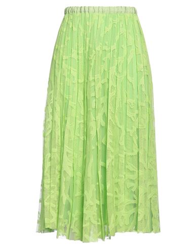 Beatrice B Beatrice .b Woman Midi Skirt Acid Green Size 6 Polyester