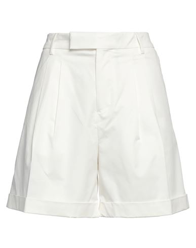 Briglia 1949 Woman Shorts & Bermuda Shorts White Size 10 Cotton, Elastane