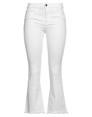 Compagnia Italiana Woman Pants White Size 2 Cotton, Elastane