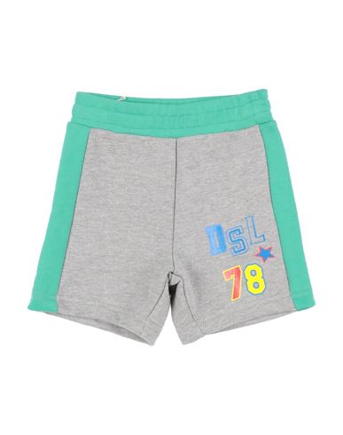 Diesel Newborn Boy Shorts & Bermuda Shorts Light Grey Size 3 Cotton In Grey