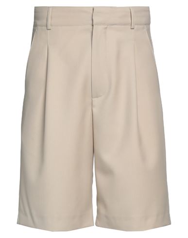 Drôle De Monsieur Man Shorts & Bermuda Shorts Beige Size Xl Wool, Polyester