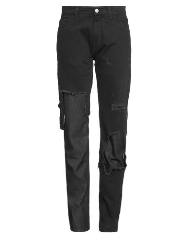 Raf Simons Woman Jeans Black Size 32 Cotton, Polyester