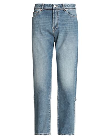 Shop Valentino Garavani Man Jeans Blue Size 34 Cotton