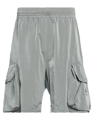 Aries Man Shorts & Bermuda Shorts Grey Size Xl Cotton