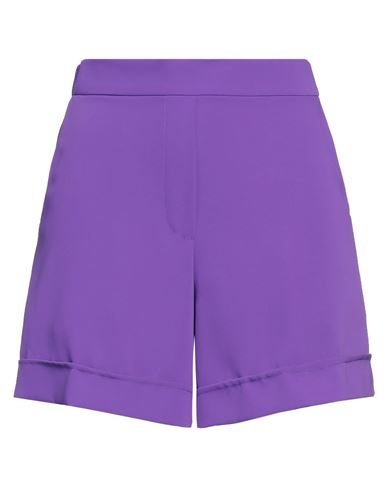 P.a.r.o.s.h P. A.r. O.s. H. Woman Shorts & Bermuda Shorts Purple Size S Polyester