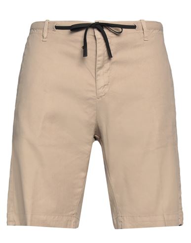Michael Coal Man Shorts & Bermuda Shorts Beige Size 38 Wool, Cotton, Elastane