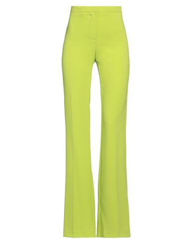 Pinko Woman Pants Lime Green Size 6 Polyester, Elastane In Green
