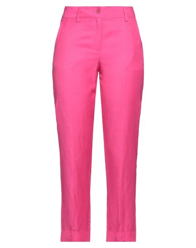 P.a.r.o.s.h P. A.r. O.s. H. Woman Pants Fuchsia Size Xs Viscose, Linen In Pink