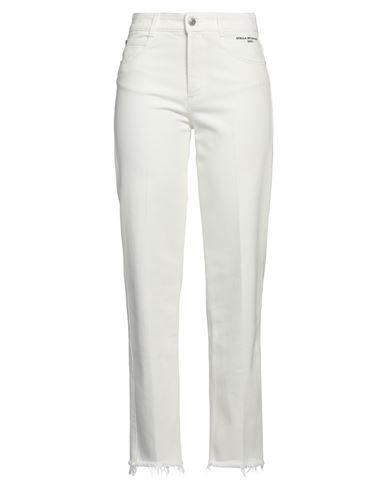 Stella Mccartney Woman Jeans White Size 32 Cotton, Polyester, Elastane