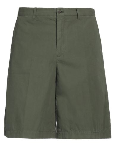 Cellar Door Man Shorts & Bermuda Shorts Military Green Size 34 Cotton