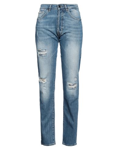 Guess Woman Jeans Blue Size 29w-34l Cotton, Elastane