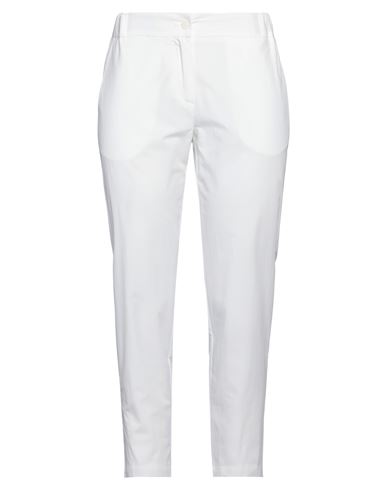 Shop Ottod'ame Woman Pants White Size 6 Cotton
