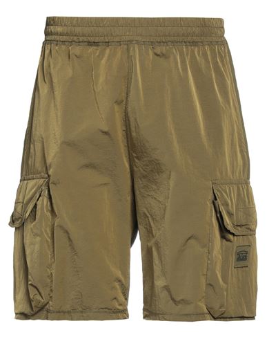 Aries Man Shorts & Bermuda Shorts Military Green Size L Cotton
