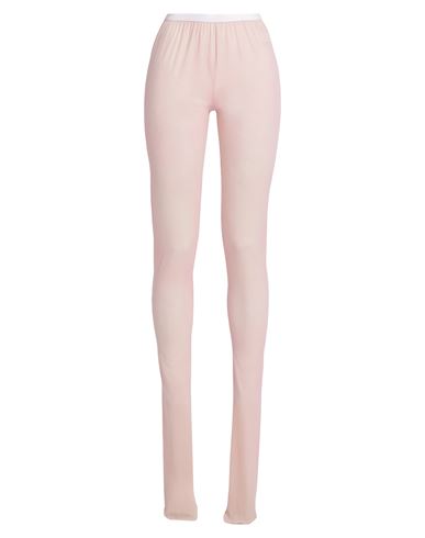 Mm6 Maison Margiela Woman Leggings Blush Size M Polyamide, Elastane In Pink