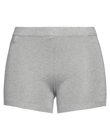 Shop Alyx 1017  9sm Woman Shorts & Bermuda Shorts Light Grey Size S Viscose, Cotton, Polyester