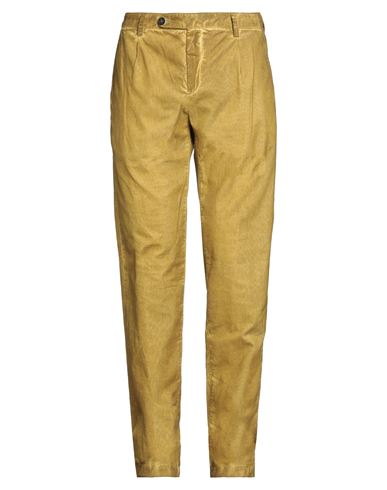 Massimo Alba Man Pants Mustard Size 34 Cotton In Yellow