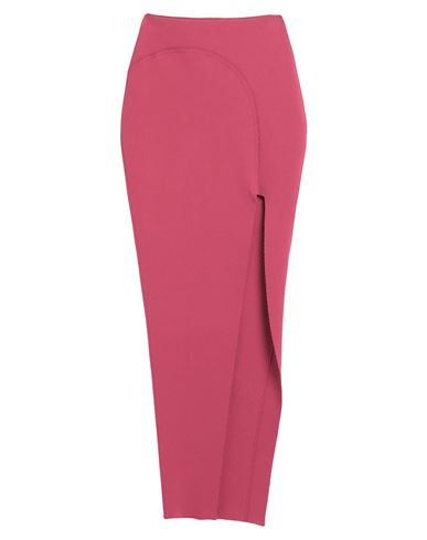 Shop Rick Owens Woman Maxi Skirt Garnet Size S Viscose, Polyester, Polyamide, Elastane In Red