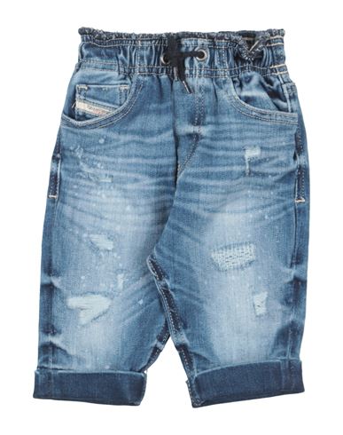 Shop Diesel Newborn Boy Jeans Blue Size 3 Cotton, Polyester, Rayon, Elastane