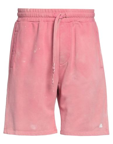 Sundek Man Shorts & Bermuda Shorts Pastel Pink Size M Cotton