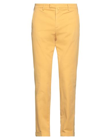 Briglia 1949 Man Pants Yellow Size 38 Cotton, Lyocell, Elastane