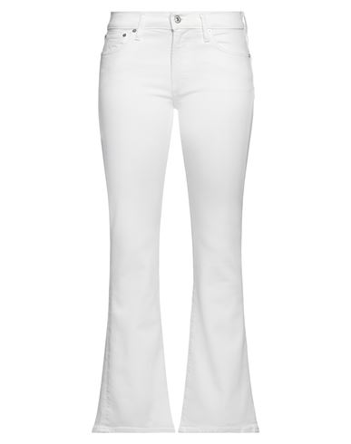 Citizens Of Humanity Woman Jeans White Size 30 Organic Cotton, Viscose, Elastane