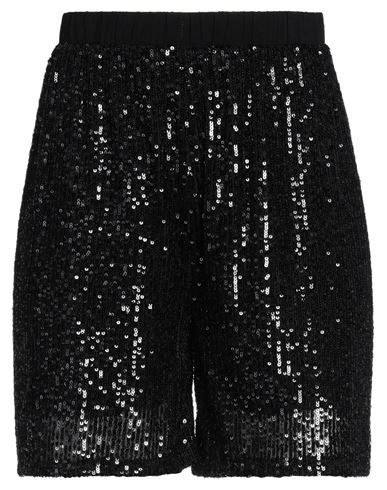 Shop Kartika Woman Shorts & Bermuda Shorts Black Size 6 Polyester, Elastane