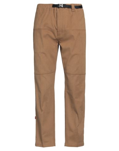 Siviglia Man Pants Camel Size 33 Cotton, Elastane In Brown