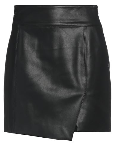 Shop Bcbgmaxazria Woman Mini Skirt Black Size 6 Polyurethane